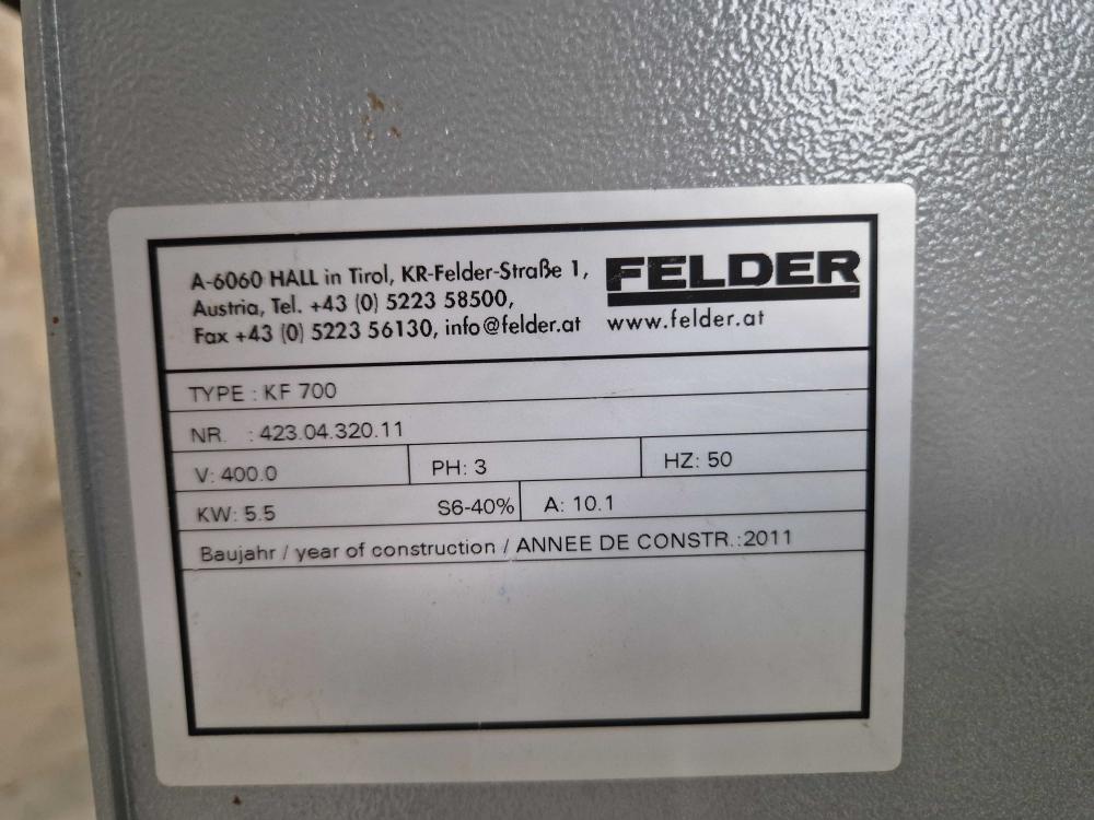 Kombinovaný stroj formátovacia píla s predrezom fréza FELDER KF700S