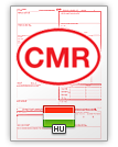 Medzinárodný nákladný list CMR (english & magyar)
