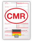 Medzinárodný nákladný list CMR (english & deutsch)