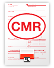 Medzinárodný nákladný list CMR (english & polski)