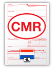 Medzinárodný nákladný list CMR (english & nederlands)